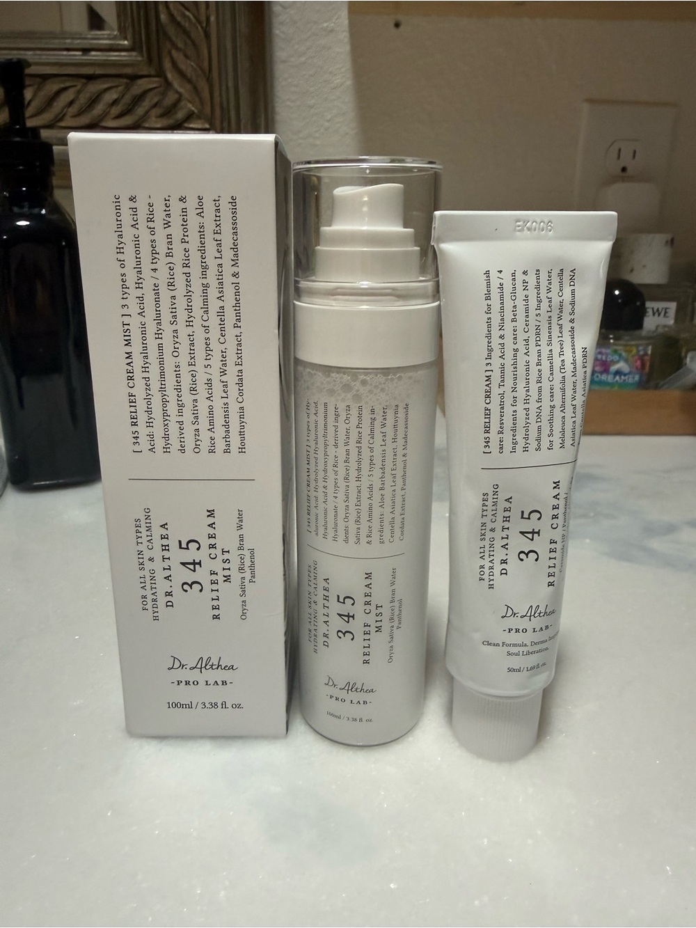 Dr. Althea 345 Relief Cream and 2 Sprays!